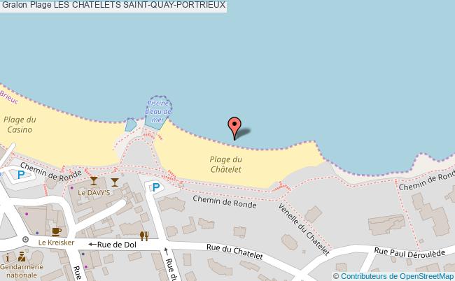 plan Les Chatelets Saint-quay-portrieux