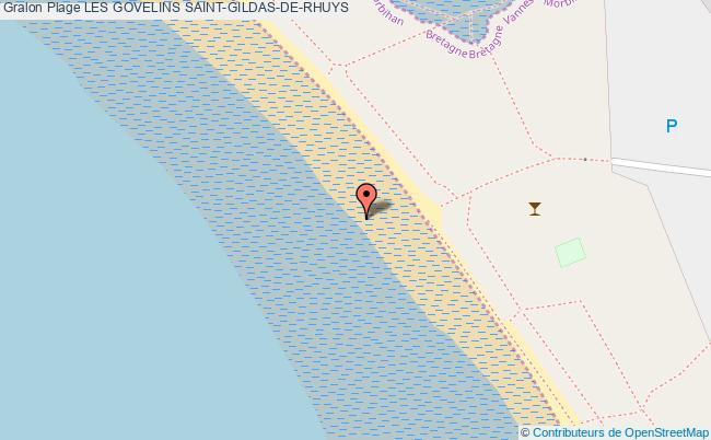 Plage Les govelins Saint-Gildas-de-Rhuys qualité baignade Plage Les
