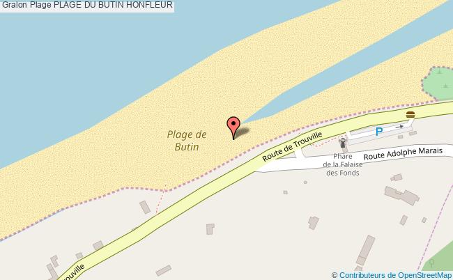 plan Plage Du Butin Honfleur