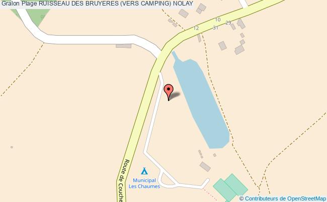 plan Ruisseau Des Bruyeres (vers Camping) Nolay