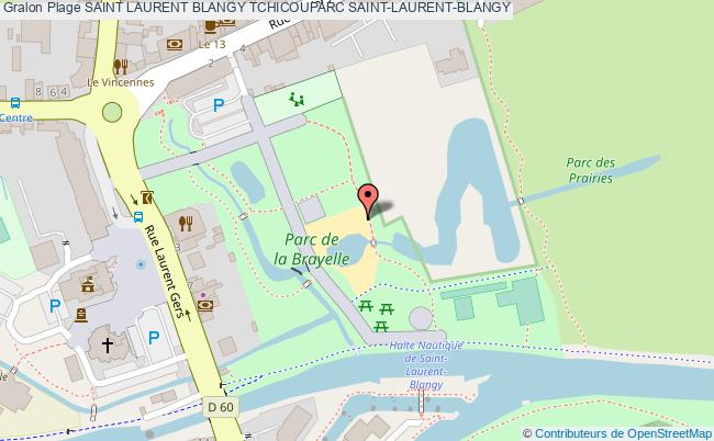 plan Saint Laurent Blangy Tchicouparc Saint-laurent-blangy
