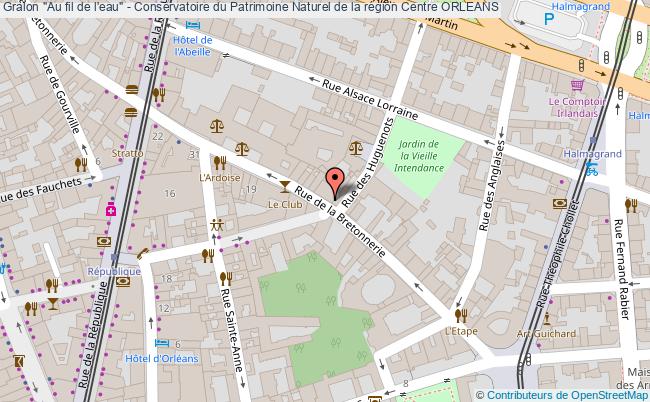 "au Fil De L'eau" - Conservatoire Du Patrimoine Naturel De La Région Centre  Orléans