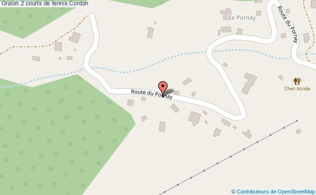 2 Courts De Tennis  Cordon