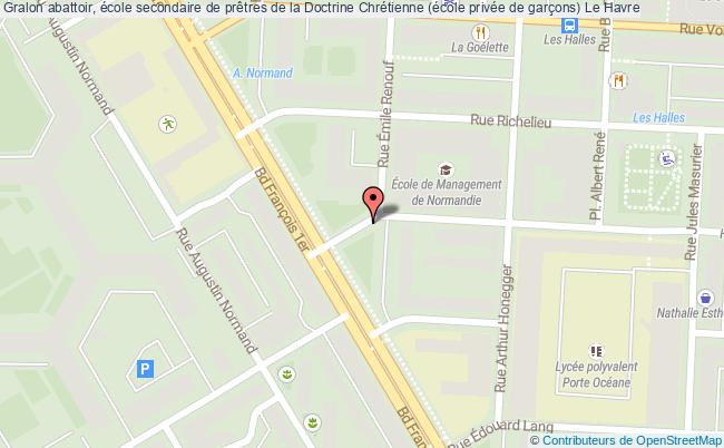 Abattoir, école Secondaire De Prêtres De La Doctrine Chrétienne (école Privée De Garçons)  Le Havre
