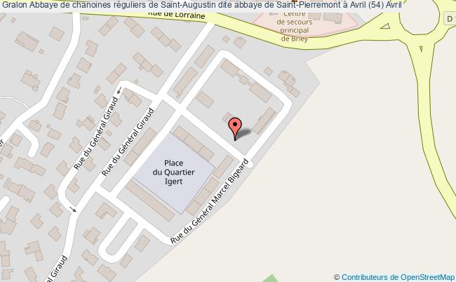 Abbaye De Chanoines Réguliers De Saint-augustin Dite Abbaye De Saint-pierremont à Avril (54) 