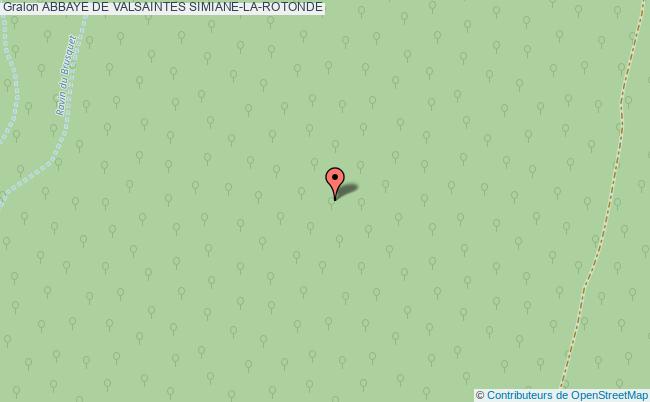 Abbaye De Valsaintes  Simiane-la-rotonde
