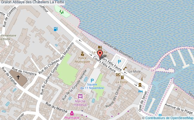 Abbaye Des Châteliers  La Flotte