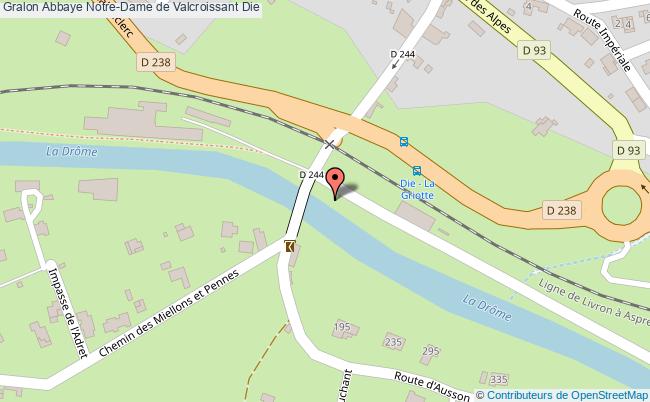 Abbaye Notre-dame De Valcroissant  Die