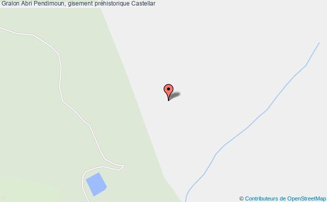 Abri Pendimoun, Gisement Préhistorique  Castellar