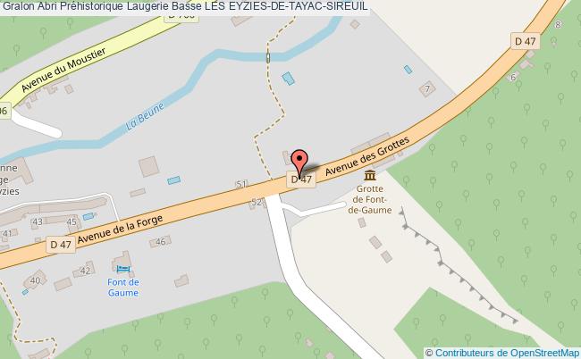 Abri Préhistorique Laugerie Basse  Les Eyzies-de-tayac-sireuil