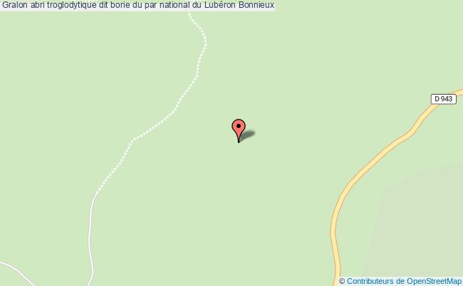 Abri Troglodytique Dit Borie Du Par National Du Lubéron  Bonnieux