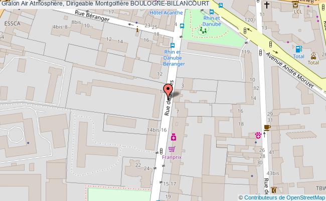 Air Atmosphère, Dirigeable Montgolfière  Boulogne-billancourt