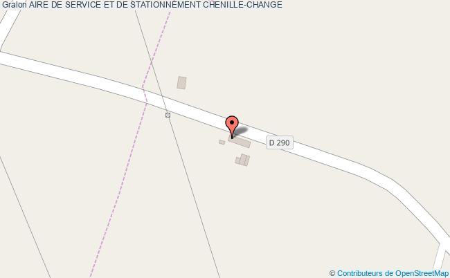 Aire De Service Et De Stationnement  Chenillé-changé