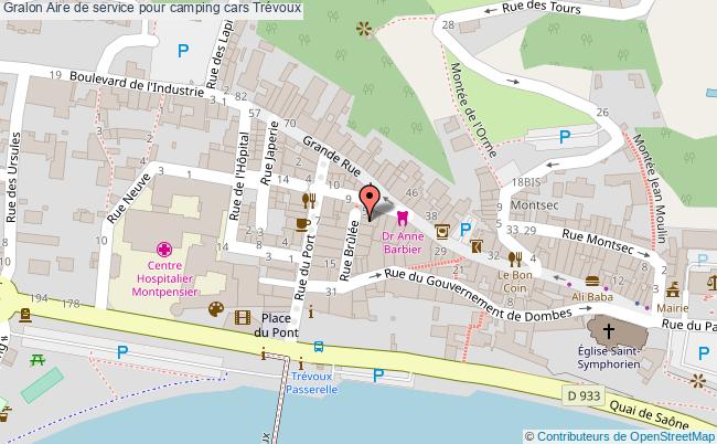 Aire De Service Pour Camping Cars  Trévoux