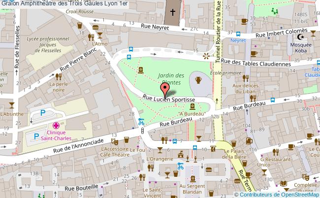 Amphithéâtre Des Trois Gaules  Lyon