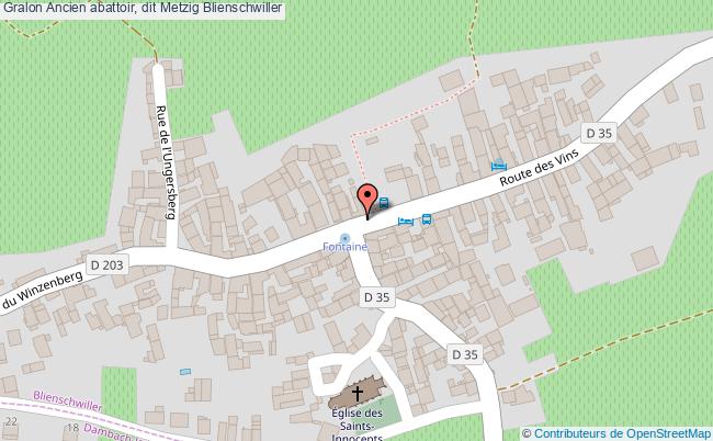 Ancien Abattoir, Dit Metzig  Blienschwiller