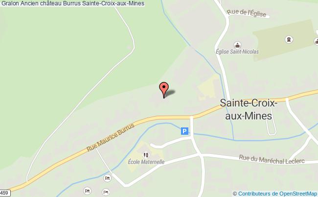 Ancien Château Burrus  Sainte-croix-aux-mines