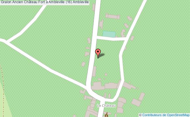 Ancien Château Fort à Ambleville (16) 