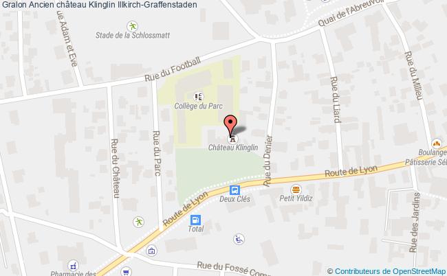 Ancien Château Klinglin  Illkirch-graffenstaden