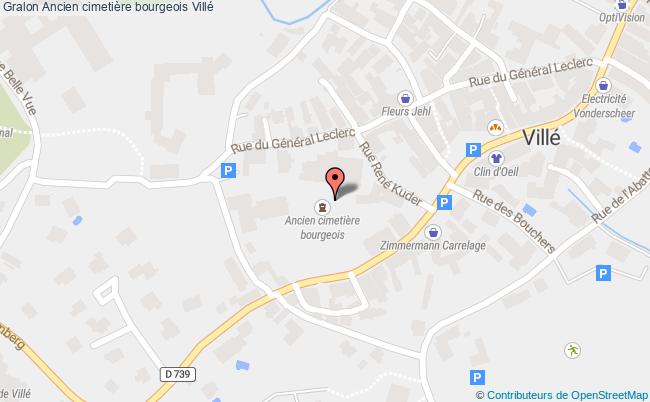 Ancien Cimetière Bourgeois  Villé