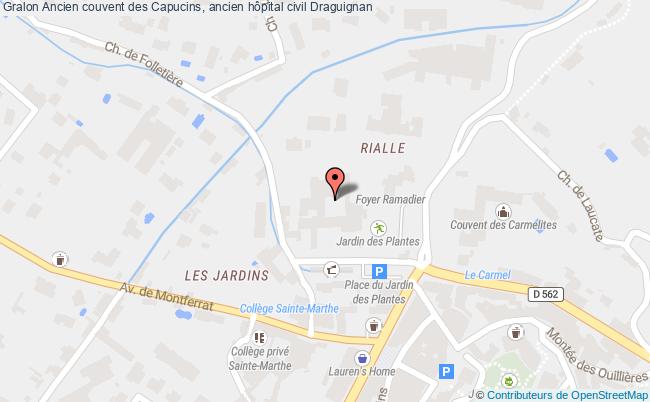 Ancien Couvent Des Capucins, Ancien Hôpital Civil  Draguignan