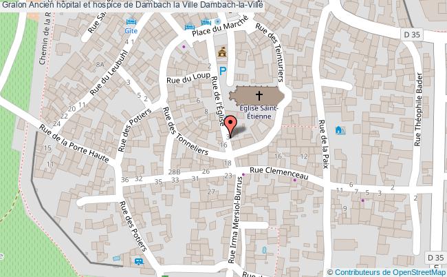 Ancien Hôpital Et Hospice De Dambach La Ville  Dambach-la-ville