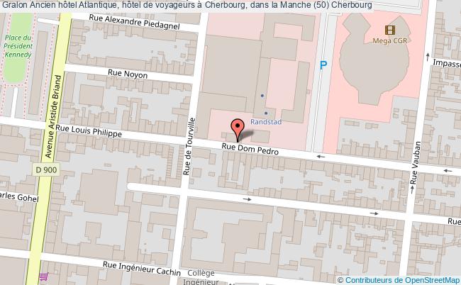 Ancien Hôtel Atlantique, Hôtel De Voyageurs à Cherbourg, Dans La Manche (50) 