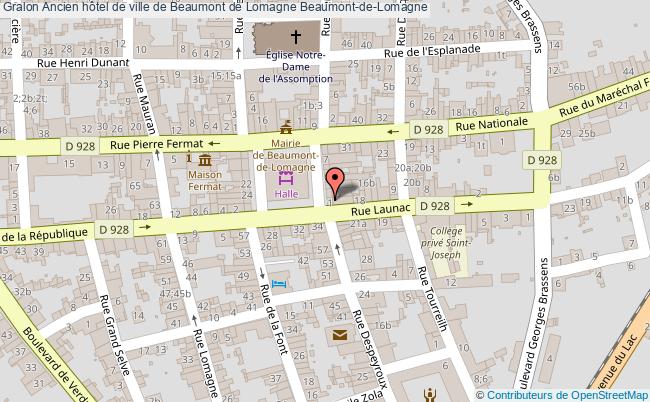 Ancien Hôtel De Ville De Beaumont De Lomagne  Beaumont-de-lomagne