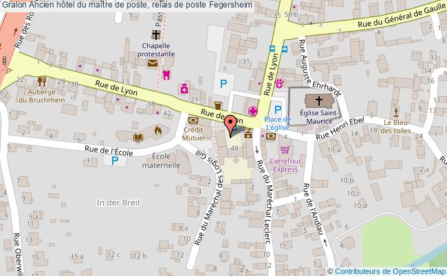 Ancien Hôtel Du Maître De Poste, Relais De Poste  Fegersheim