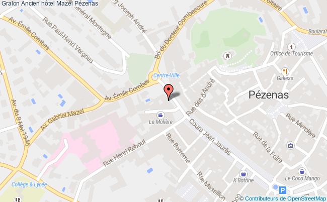 Ancien Hôtel Mazel  Pézenas