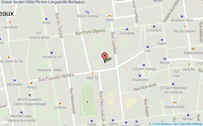 Ancien Hôtel Pichon-longueville  Bordeaux