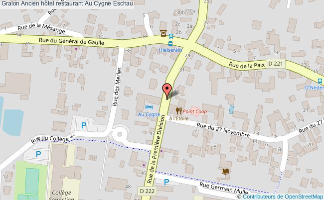 Ancien Hôtel Restaurant Au Cygne  Eschau