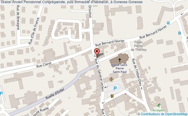 Ancien Pensionnat Congréganiste, Puis Immeuble D'habitation, à Gonesse 