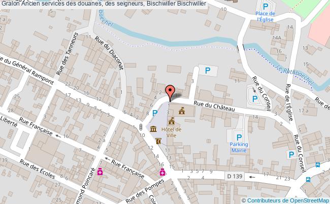 Ancien Services Des Douanes, Des Seigneurs, Bischwiller 