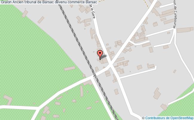 Ancien Tribunal De Barsac Devenu Commerce 