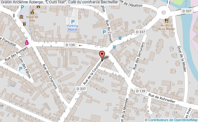 Ancienne Auberge, "l'ours Noir", Café Du Commerce  Bischwiller