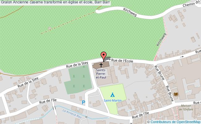 Ancienne Caserne Transformé En église Et école, Barr 