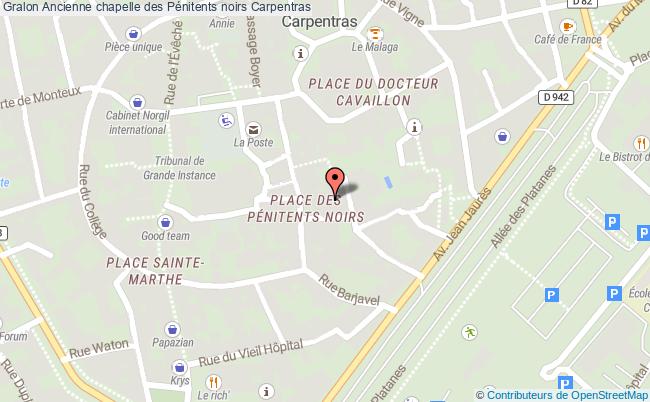 Ancienne Chapelle Des Pénitents Noirs  Carpentras