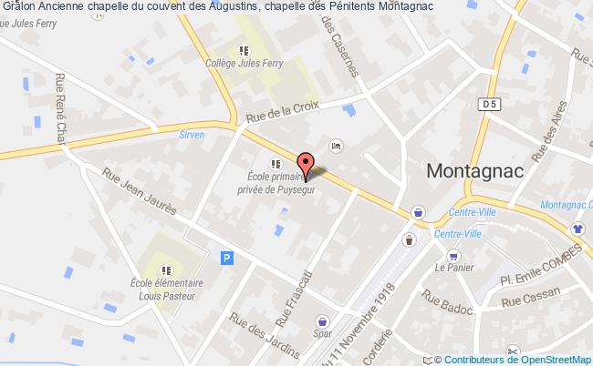 Ancienne Chapelle Du Couvent Des Augustins, Chapelle Des Pénitents  Montagnac