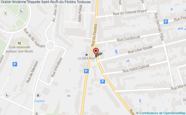 Ancienne Chapelle Saint-roch-du-férétra  Toulouse