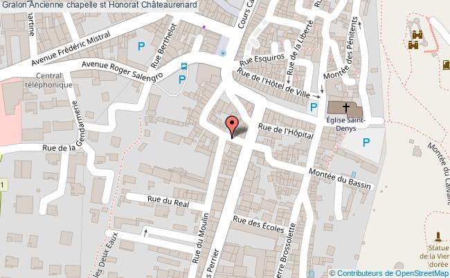 Ancienne Chapelle St Honorat  Châteaurenard