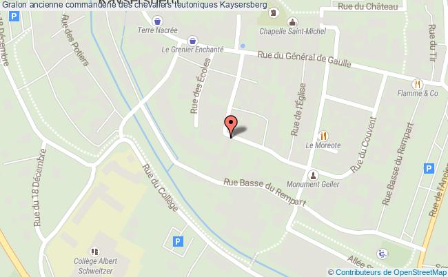 Ancienne Commanderie Des Chevaliers Teutoniques  Kaysersberg