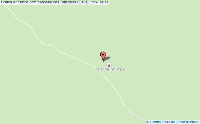 Ancienne Commanderie Des Templiers  Lus-la-croix-haute