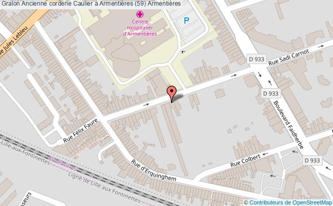 Ancienne Corderie Caulier à Armentières (59) 