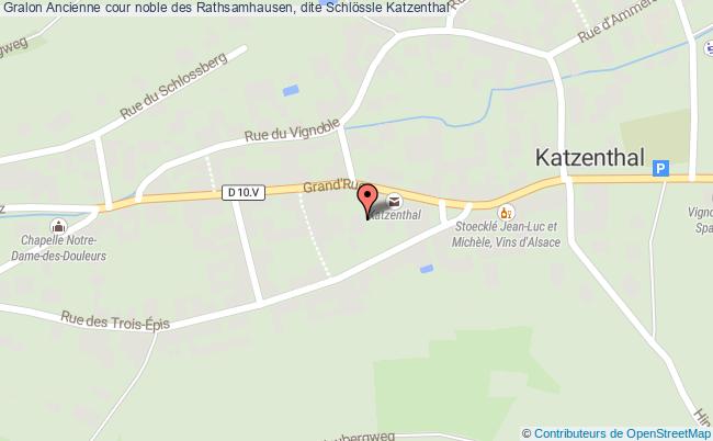 Ancienne Cour Noble Des Rathsamhausen, Dite Schlössle  Katzenthal