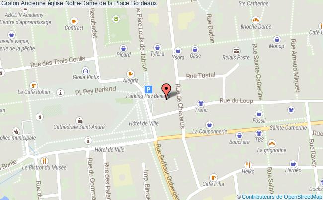 Ancienne église Notre-dame De La Place  Bordeaux