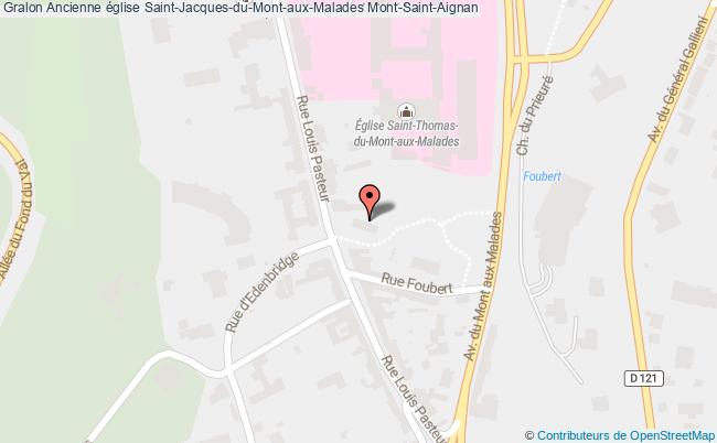 Ancienne église Saint-jacques-du-mont-aux-malades  Mont-saint-aignan