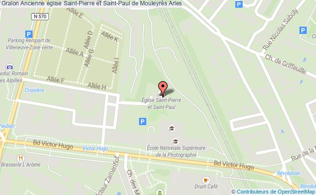 Ancienne église Saint-pierre Et Saint-paul De Mouleyrès  Arles