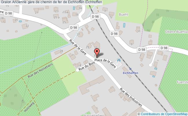 Ancienne Gare De Chemin De Fer De Eichhoffen 