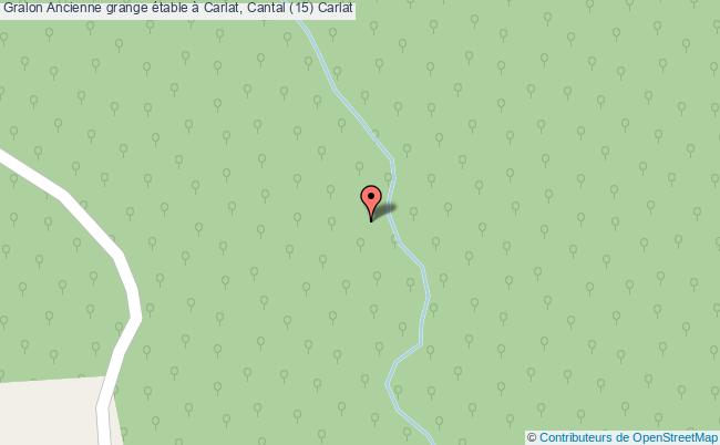 Ancienne Grange étable à Carlat, Cantal (15) 